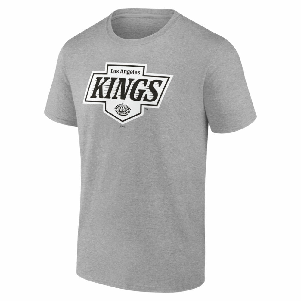 Los Angeles Kings Big & Tall Personalized Name & Number Monochrome T-Shirt - Gray | NHL Clearance