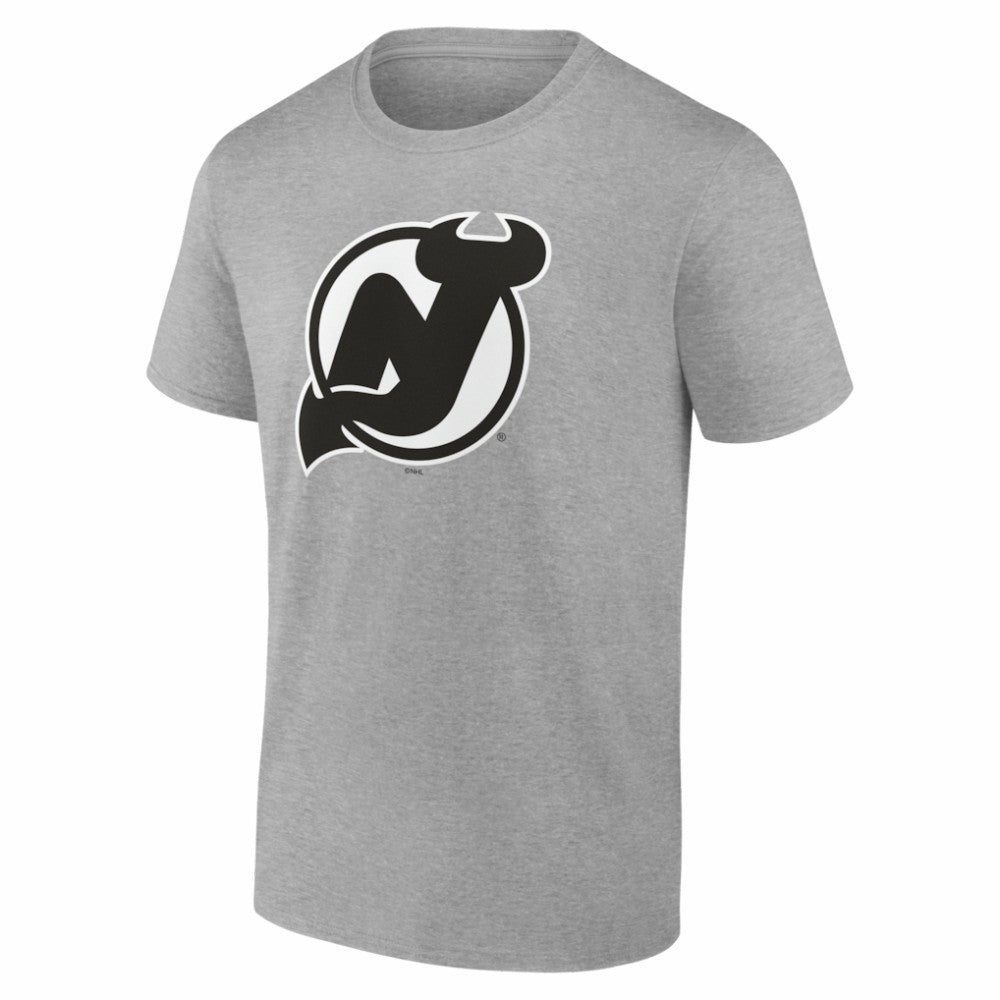 New Jersey Devils Big & Tall Personalized Name & Number Monochrome T-Shirt - Gray | NHL on sale