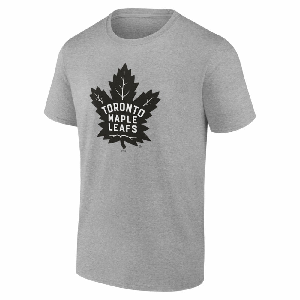 Toronto Maple Leafs Big & Tall Personalized Name & Number Monochrome T-Shirt - Gray | NHL Clearance