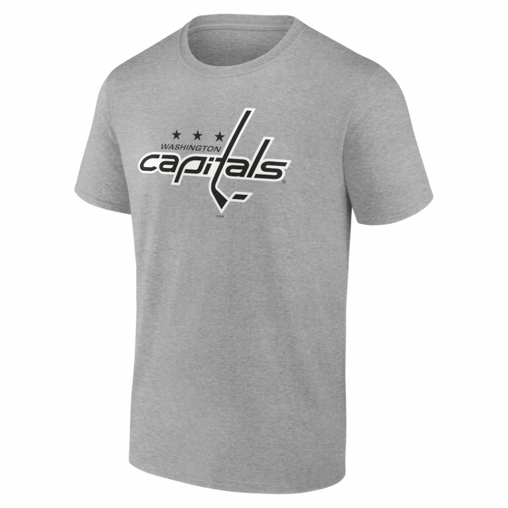Washington Capitals Big & Tall Personalized Name & Number Monochrome T-Shirt - Gray | NHL near me