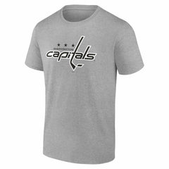 Washington Capitals Big & Tall Personalized Name & Number Monochrome T-Shirt - Gray | NHL near me