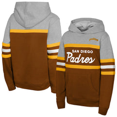 San Diego Padres Mitchell & Ness Youth Cooperstown Head Coach Pullover Hoodie Online