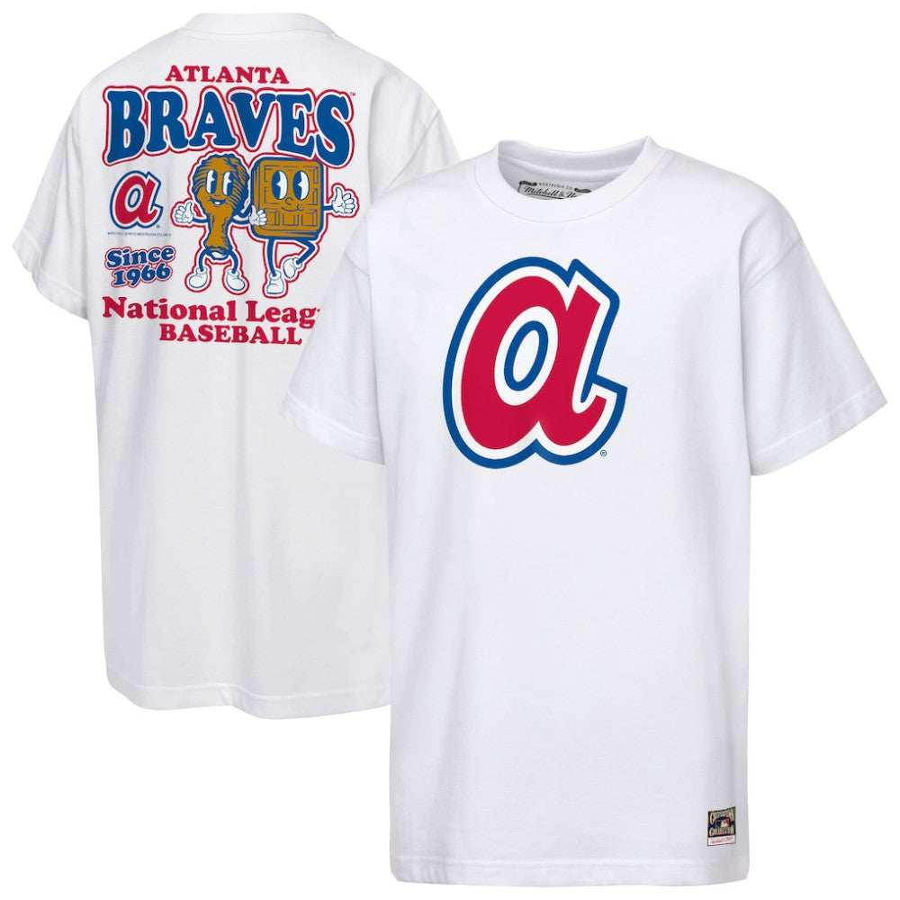Atlanta Braves Mitchell & Ness Cooperstown Concession T-Shirt for sale