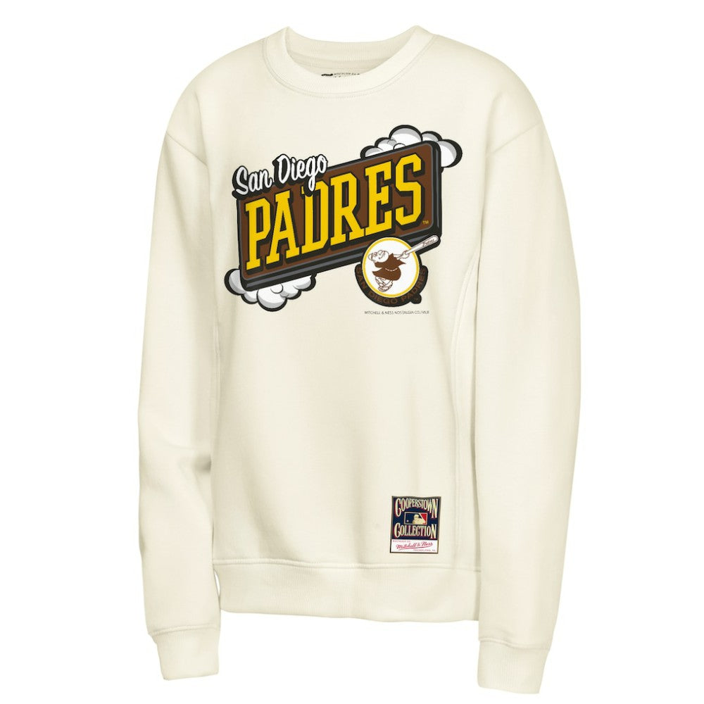 San Diego Padres Mitchell & Ness Youth Retro Billboard Sweatshirt Outlet