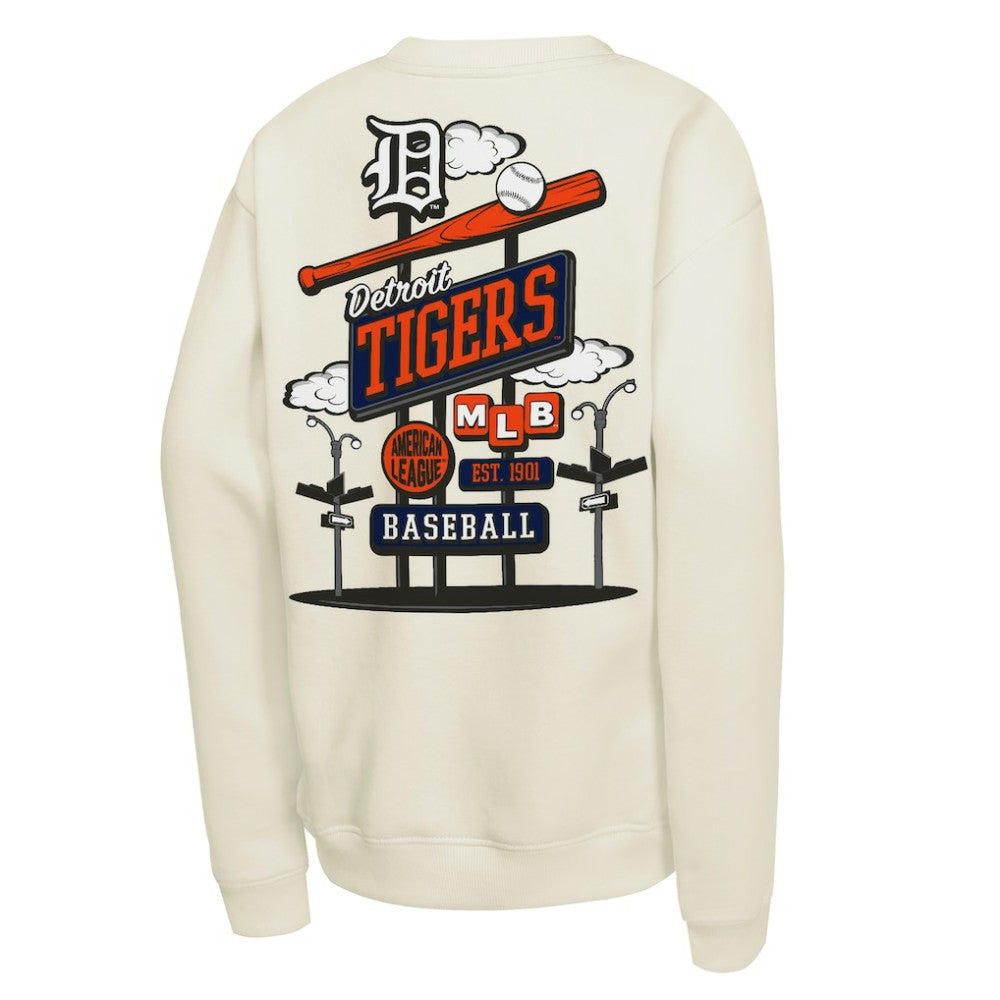 Detroit Tigers Mitchell & Ness Youth Retro Billboard Sweatshirt Outlet