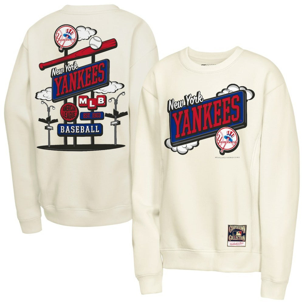 New York Yankees Mitchell & Ness Youth Retro Billboard Sweatshirt Near Me