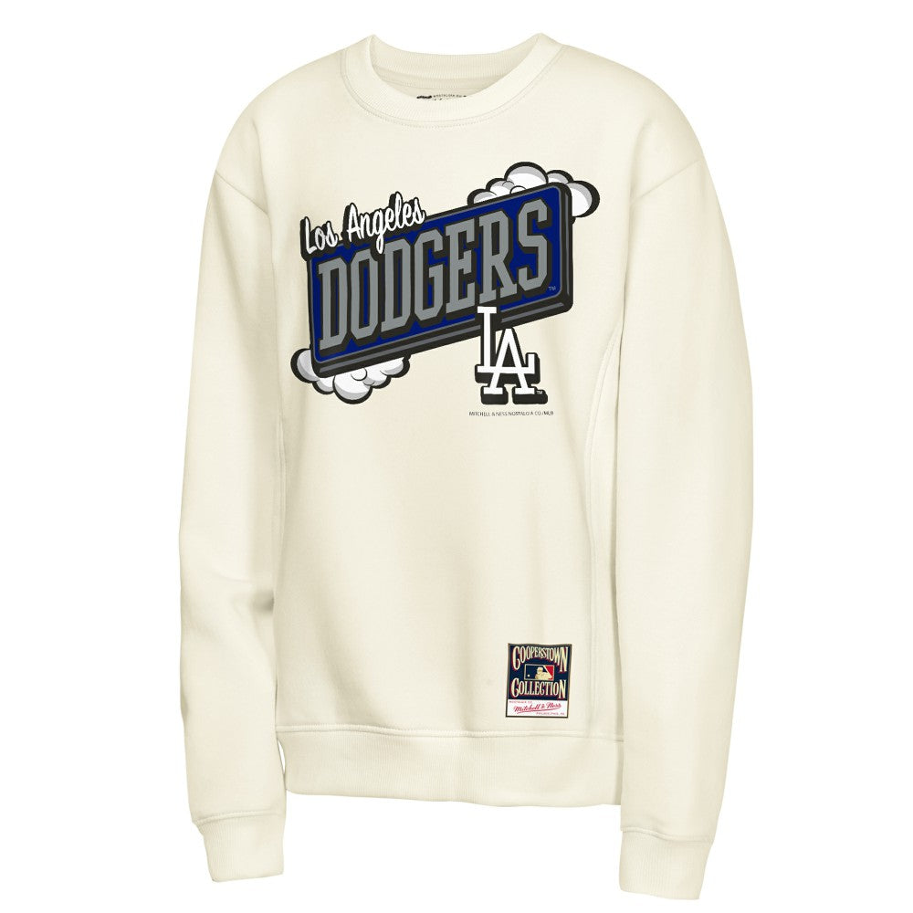 Los Angeles Dodgers Mitchell & Ness Youth Retro Billboard Sweatshirt Discount