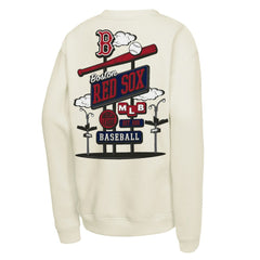 Boston Red Sox Mitchell & Ness Youth Retro Billboard Sweatshirt Outlet