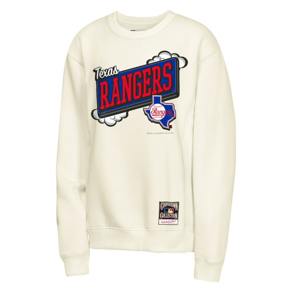 Texas Rangers Mitchell & Ness Youth Retro Billboard Sweatshirt Near Me