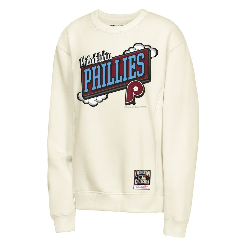 Philadelphia Phillies Mitchell & Ness Youth Retro Billboard Sweatshirt Discount