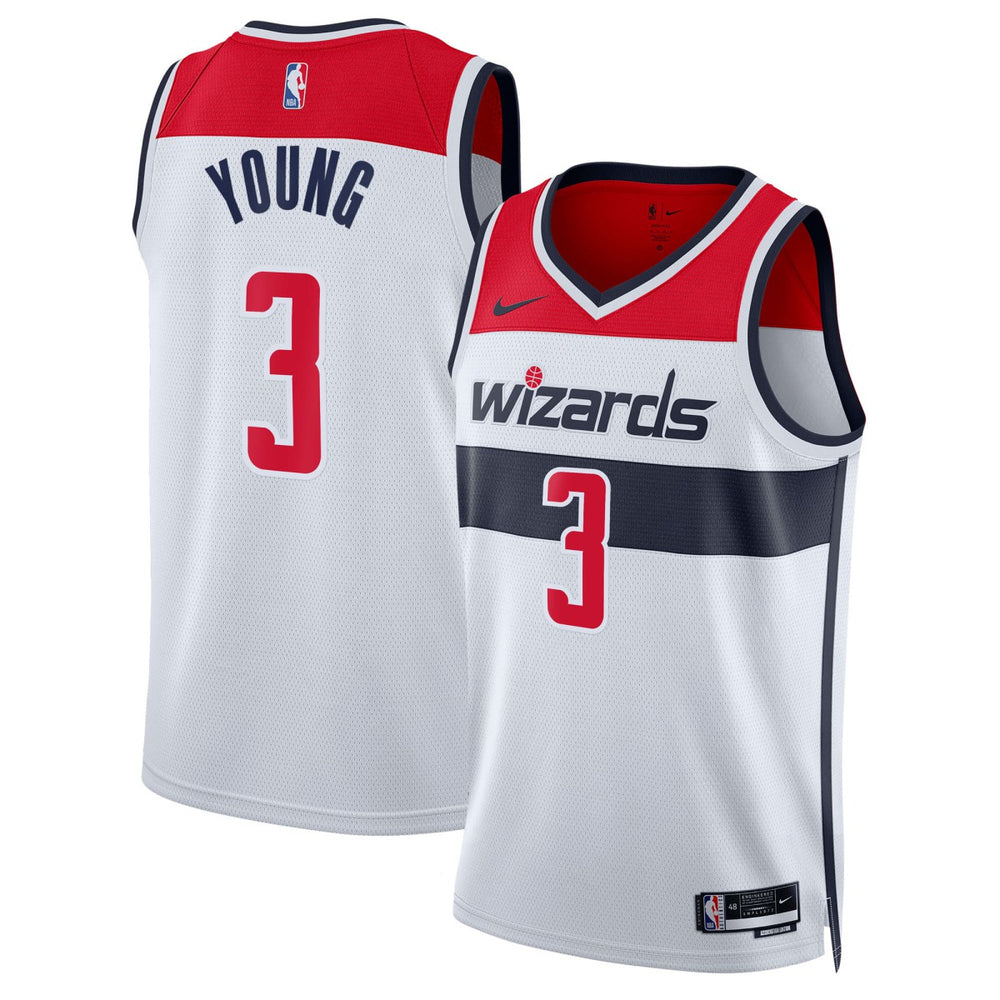Nike Trae Young Washington Wizards Unisex Swingman Jersey Association Edition White