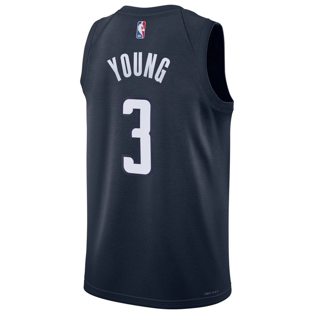 Trae Young Washington Wizards Jordan Brand Unisex Swingman Jersey Statement Edition Navy