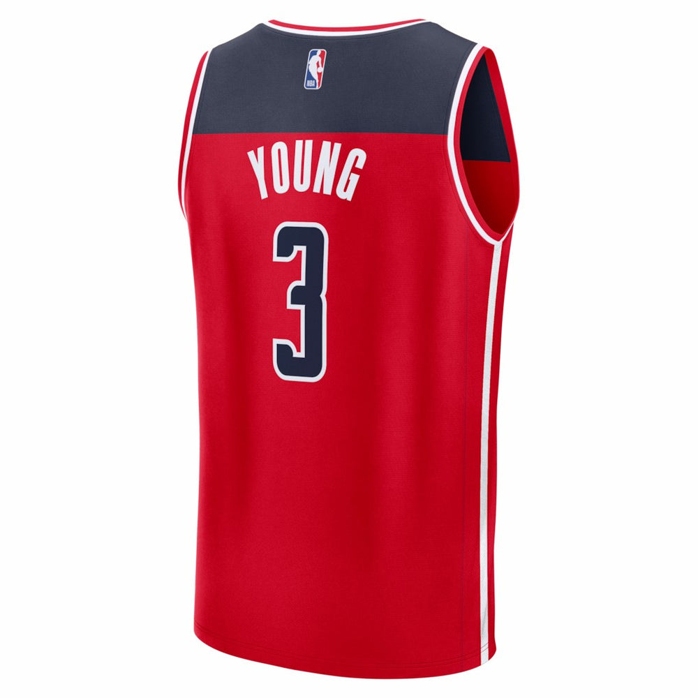 Fanatics Trae Young Washington Wizards Fast Break Jersey Icon Edition Red