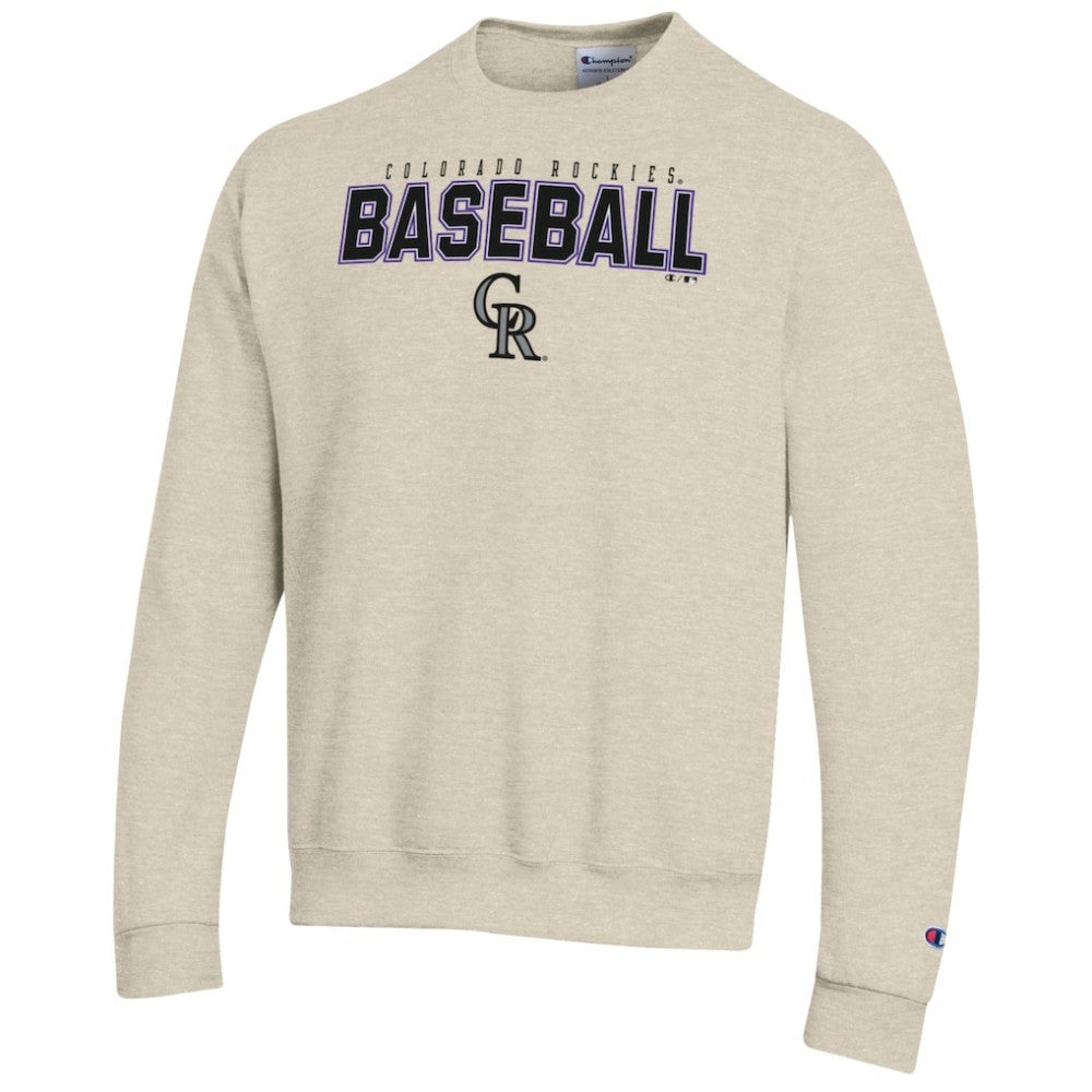 Colorado Rockies Champion Eco Powerblend Sweatshirt Discount