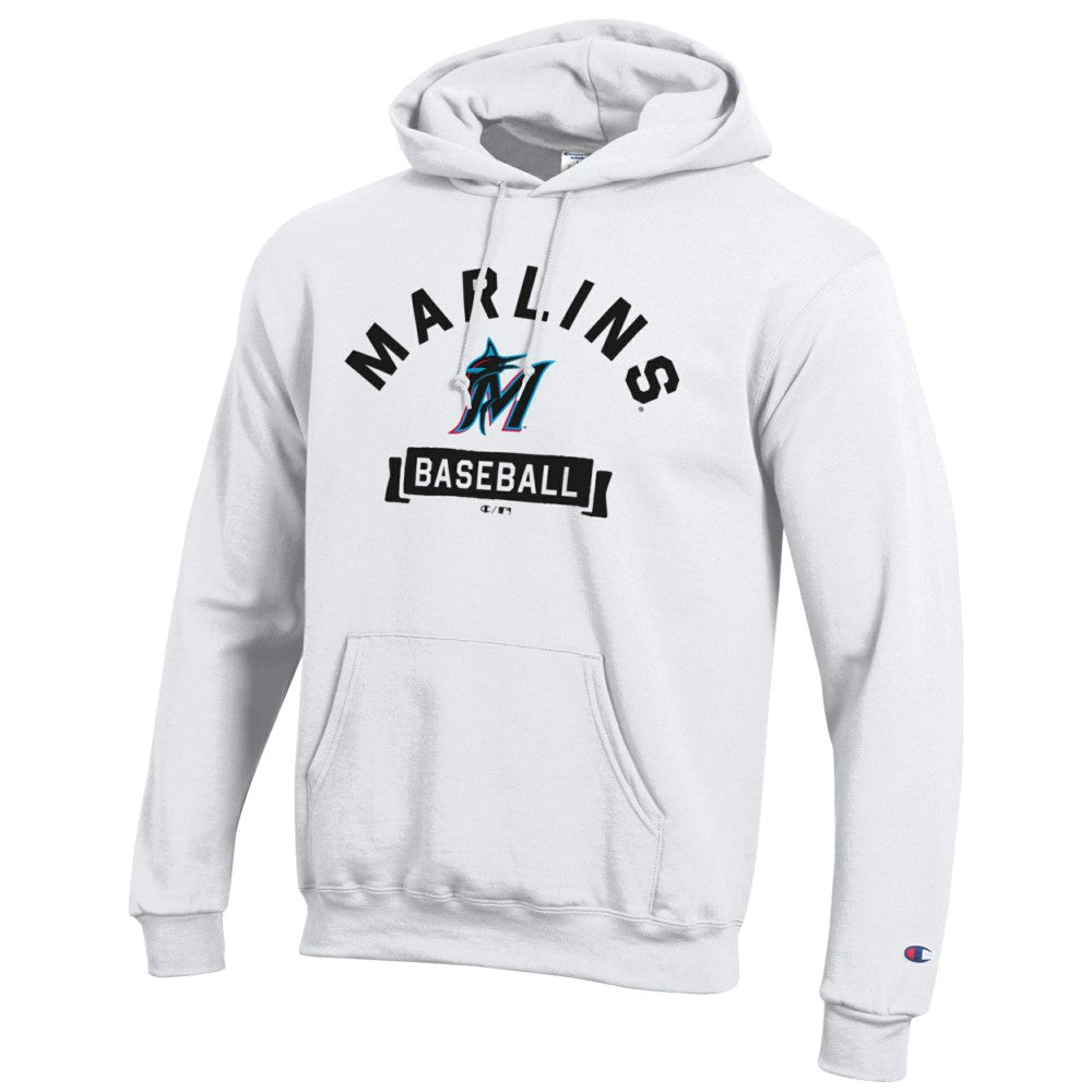 Miami Marlins Champion Eco Powerblend Hoodie Near Me