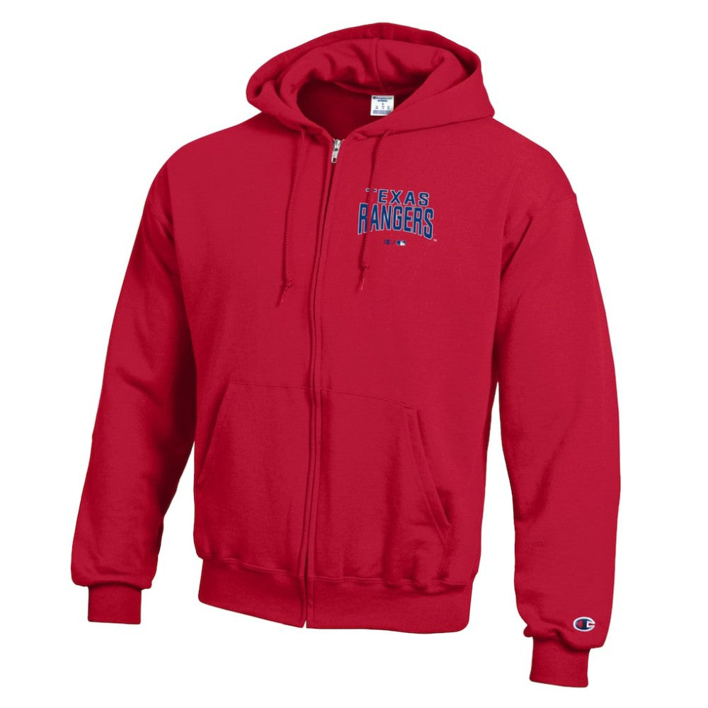 Texas Rangers Champion Eco Powerblend Full-Zip Hoodie Sale