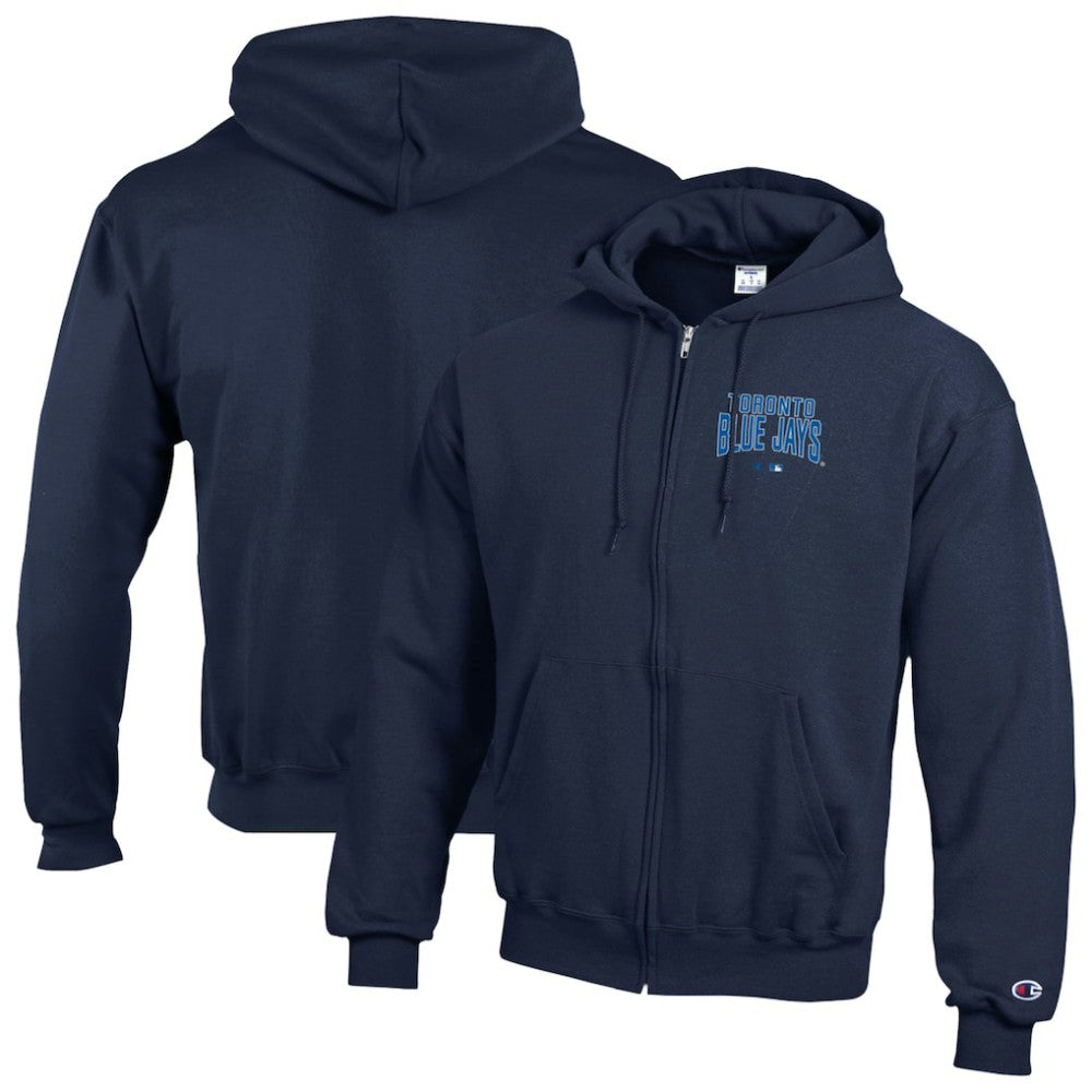 Toronto Blue Jays Champion Eco Powerblend Full-Zip Hoodie Outlet