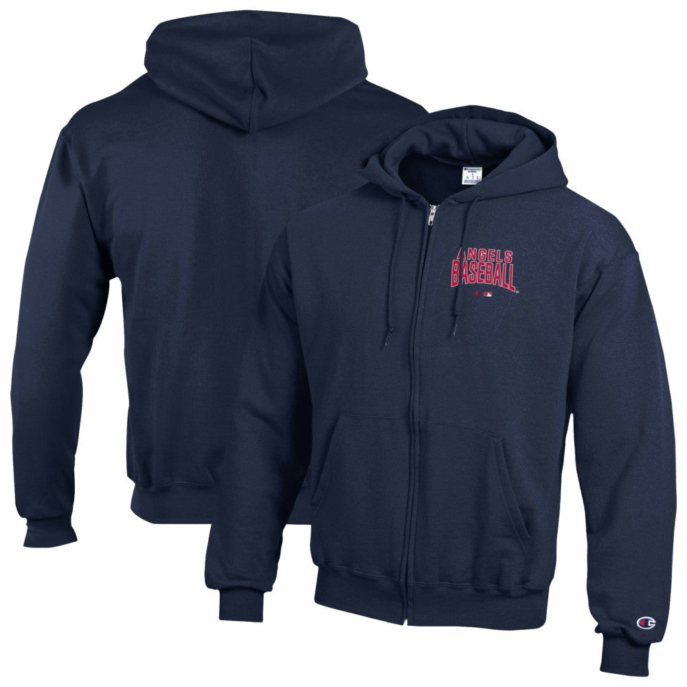 Los Angeles Angels Champion Eco Powerblend Full-Zip Hoodie Online