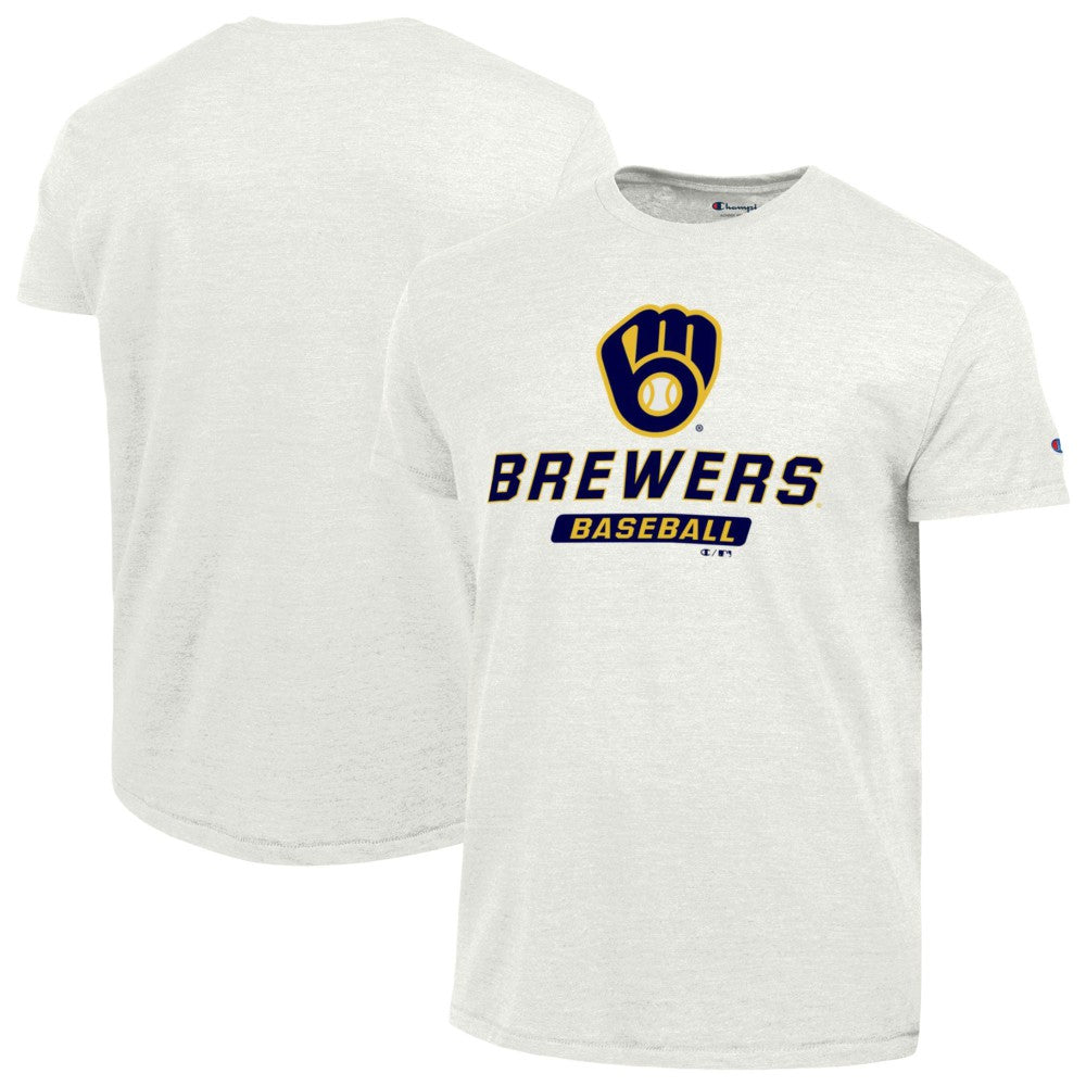 Milwaukee Brewers Champion Ultimate Tri-blend T-Shirt Sale
