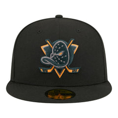 Anaheim Ducks New Era Color Pop 59FIFTY Fitted Hat - Black | New Era near me