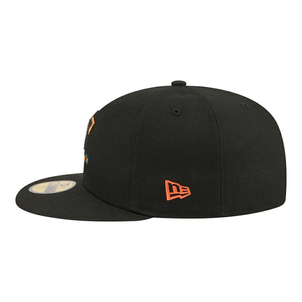 Anaheim Ducks New Era Color Pop 59FIFTY Fitted Hat - Black | New Era near me
