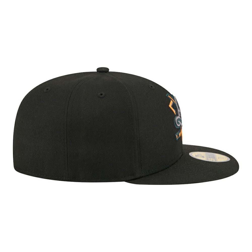 Anaheim Ducks New Era Color Pop 59FIFTY Fitted Hat - Black | New Era near me