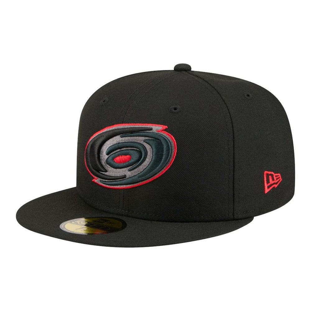 Carolina Hurricanes New Era Color Pop 59FIFTY Fitted Hat - Black | New Era on sale