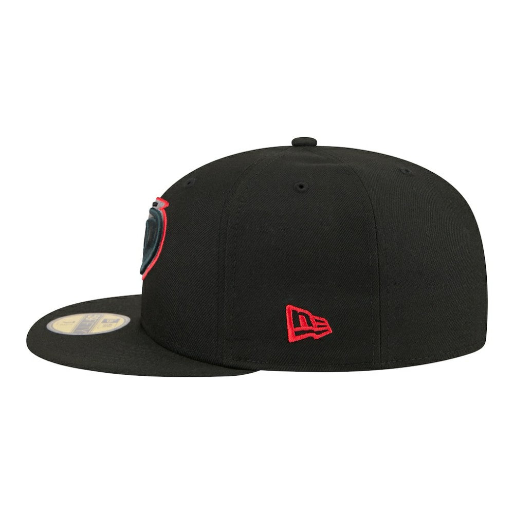 Carolina Hurricanes New Era Color Pop 59FIFTY Fitted Hat - Black | New Era on sale