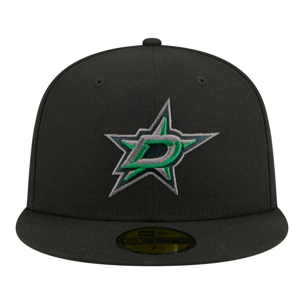 Dallas Stars New Era Color Pop 59FIFTY Fitted Hat - Black | New Era Lifestyle