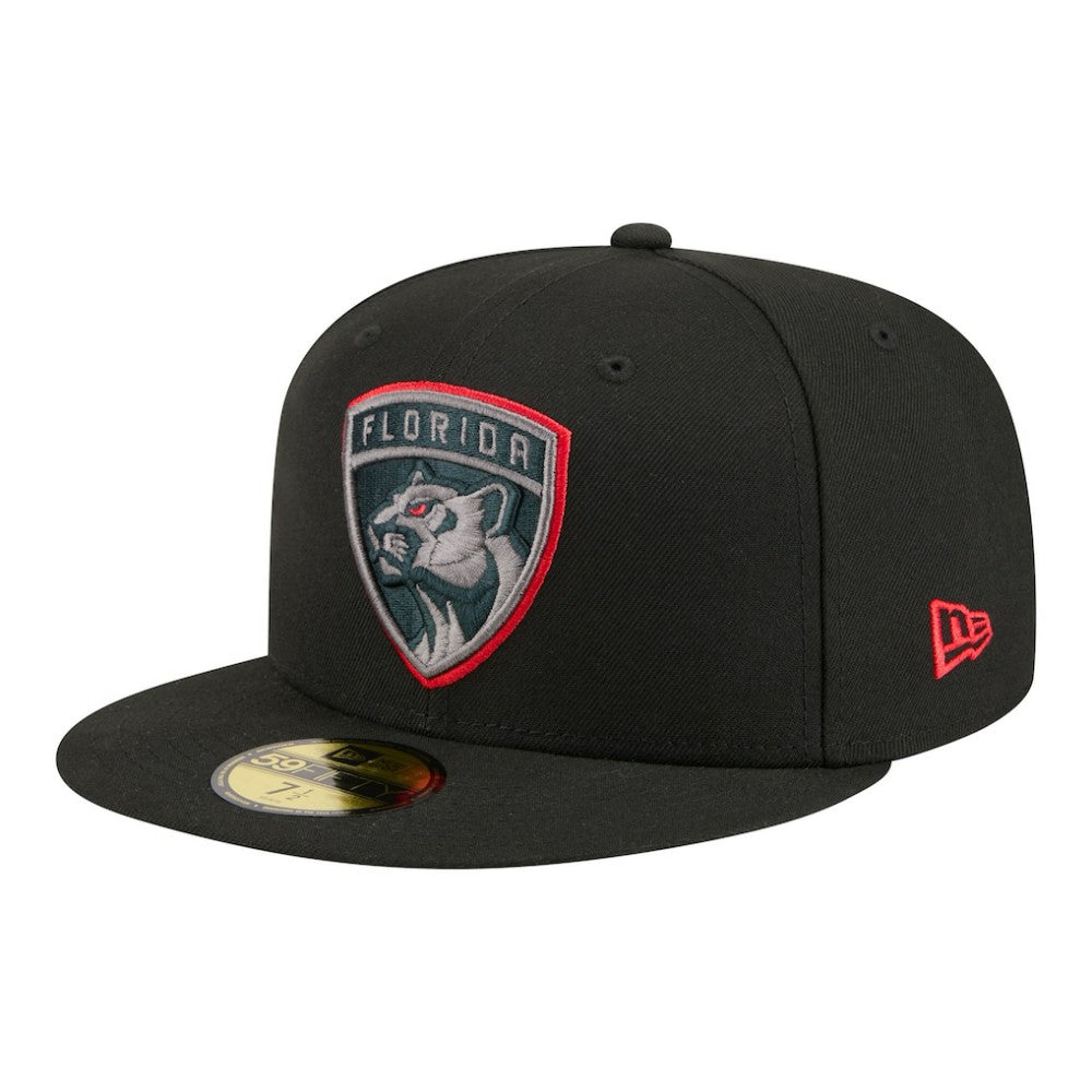 Florida Panthers New Era Color Pop 59FIFTY Fitted Hat - Black | New Era Clearance