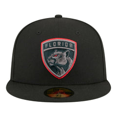 Florida Panthers New Era Color Pop 59FIFTY Fitted Hat - Black | New Era Clearance