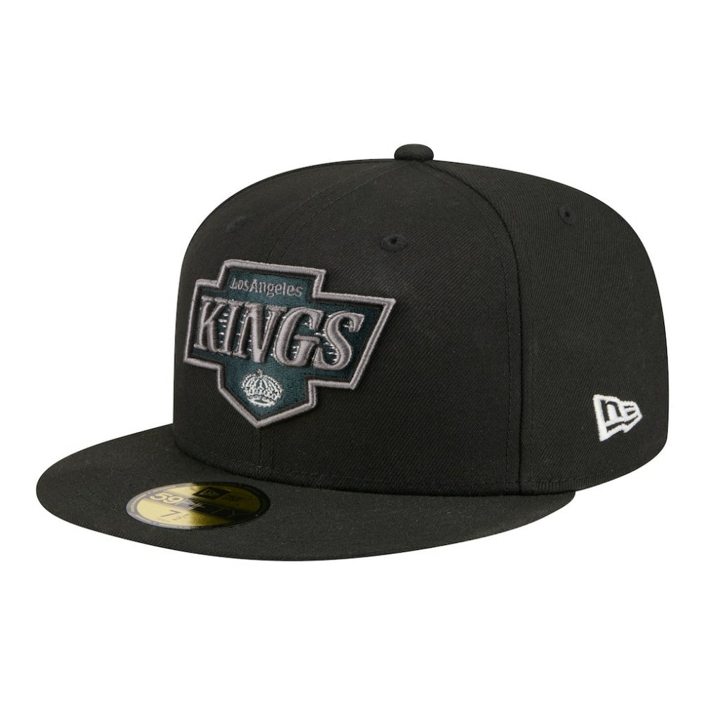 Los Angeles Kings New Era Color Pop 59FIFTY Fitted Hat - Black | New Era sale