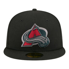 Colorado Avalanche New Era Color Pop 59FIFTY Fitted Hat - Black | New Era near me