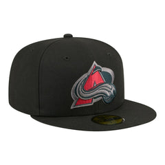 Colorado Avalanche New Era Color Pop 59FIFTY Fitted Hat - Black | New Era near me