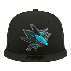 San Jose Sharks New Era Color Pop 59FIFTY Fitted Hat - Black | New Era sale