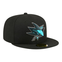 San Jose Sharks New Era Color Pop 59FIFTY Fitted Hat - Black | New Era sale