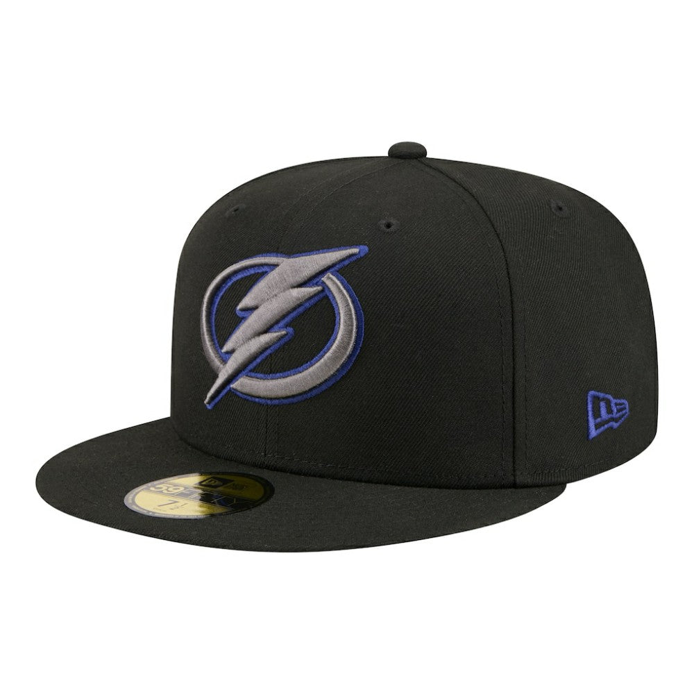 Tampa Bay Lightning New Era Color Pop 59FIFTY Fitted Hat - Black | New Era Lifestyle
