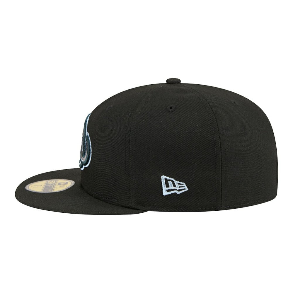 Utah Mammoth New Era Color Pop 59FIFTY Fitted Hat - Black | New Era near me