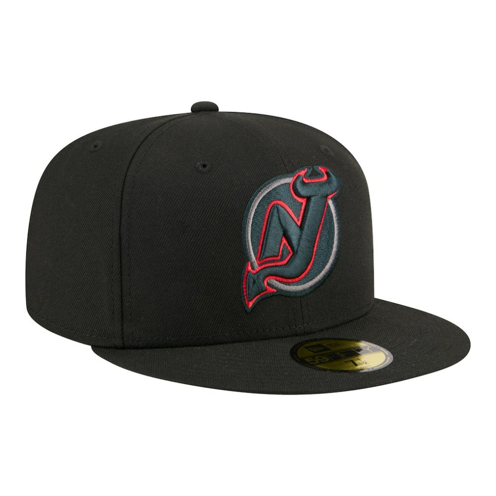 New Jersey Devils New Era Color Pop 59FIFTY Fitted Hat - Black | New Era near me