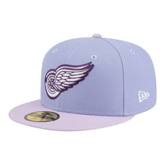 Detroit Red Wings New Era Lavender Bloom 59FIFTY Fitted Hat - Light Purple/Purple | New Era Clearance