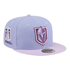 Vegas Golden Knights New Era Lavender Bloom 59FIFTY Fitted Hat - Light Purple/Purple | New Era on sale