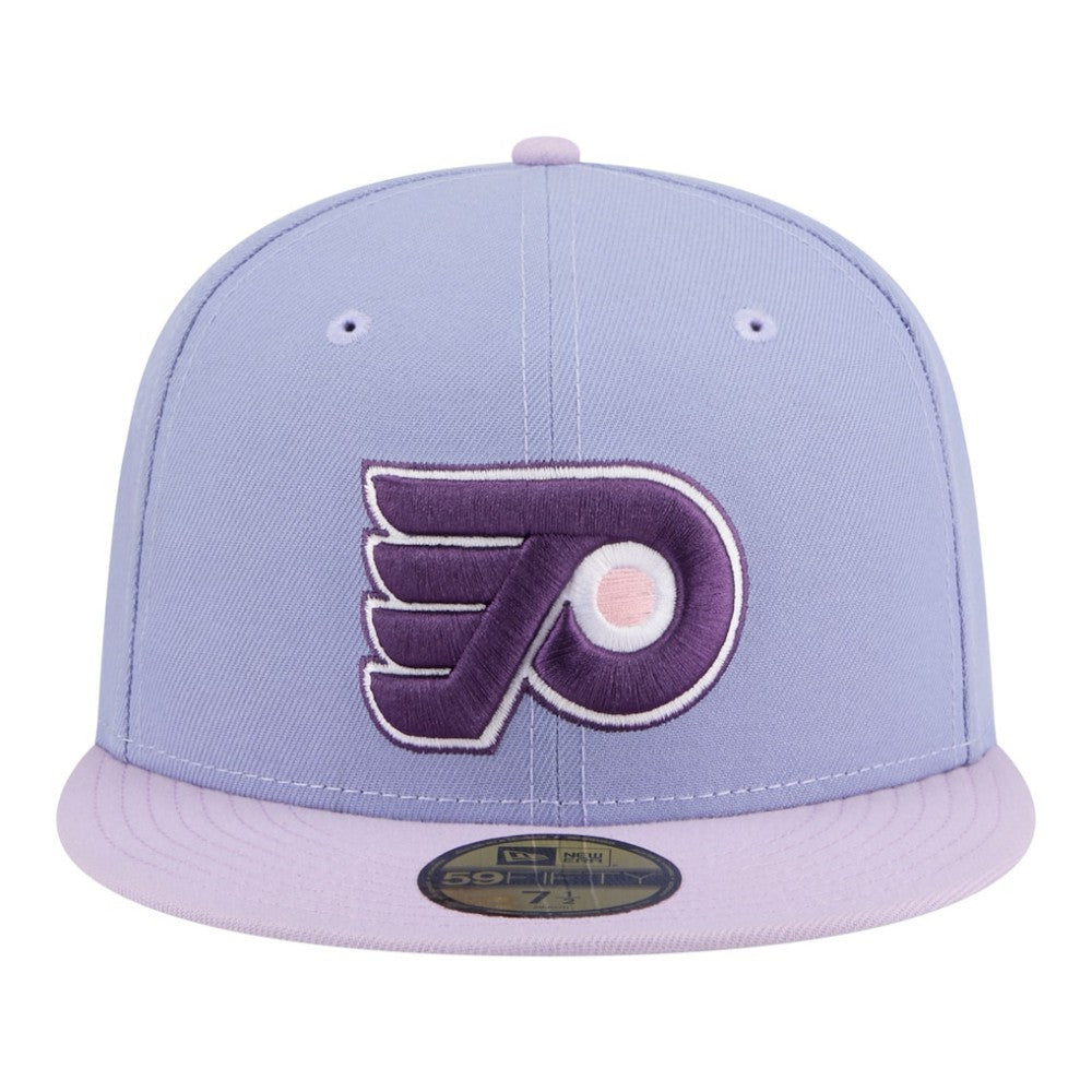 Philadelphia Flyers New Era Lavender Bloom 59FIFTY Fitted Hat - Light Purple/Purple | New Era sale