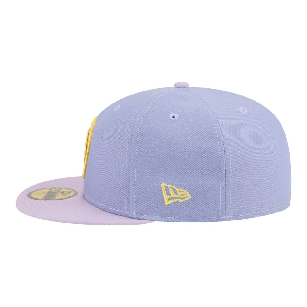Boston Bruins New Era Lavender Bloom 59FIFTY Fitted Hat - Light Purple/Purple | New Era online