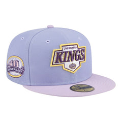 Los Angeles Kings New Era Lavender Bloom 59FIFTY Fitted Hat - Light Purple/Purple | New Era sale