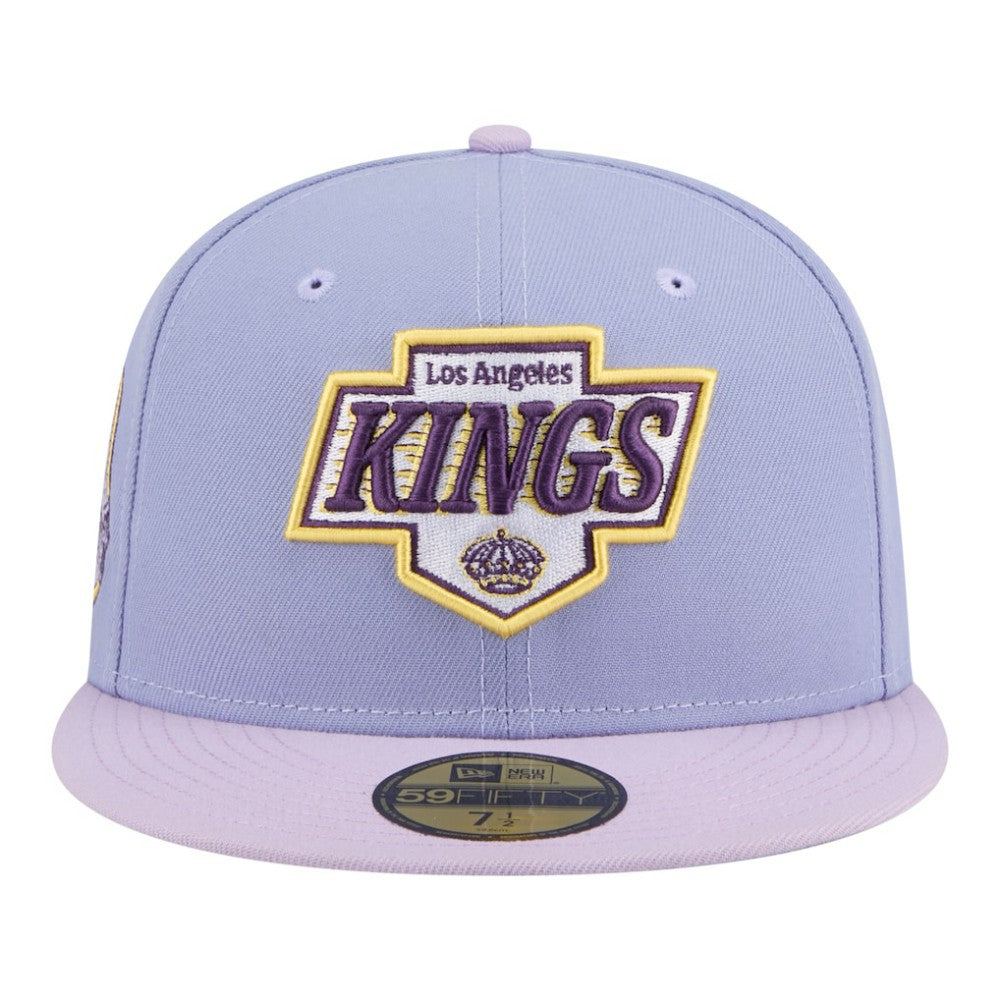 Los Angeles Kings New Era Lavender Bloom 59FIFTY Fitted Hat - Light Purple/Purple | New Era sale