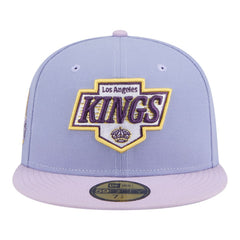 Los Angeles Kings New Era Lavender Bloom 59FIFTY Fitted Hat - Light Purple/Purple | New Era sale