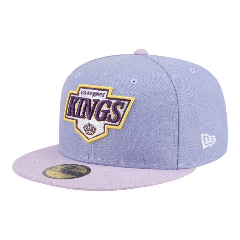 Los Angeles Kings New Era Lavender Bloom 59FIFTY Fitted Hat - Light Purple/Purple | New Era sale