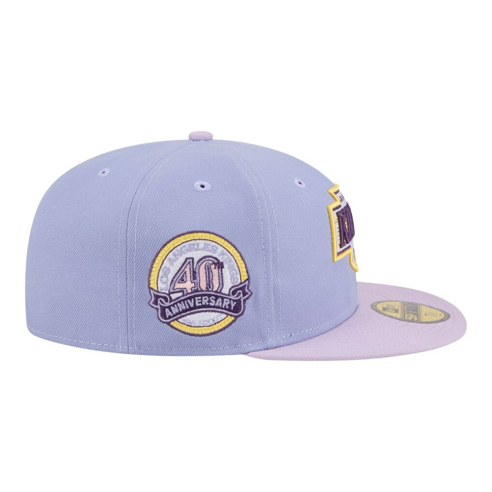 Los Angeles Kings New Era Lavender Bloom 59FIFTY Fitted Hat - Light Purple/Purple | New Era sale