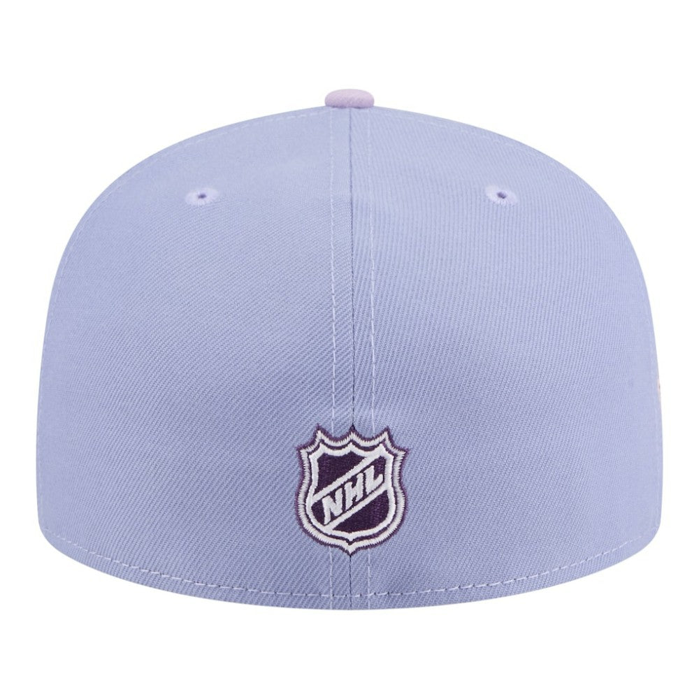 New York Rangers New Era Lavender Bloom 59FIFTY Fitted Hat - Light Purple/Purple | New Era Lifestyle