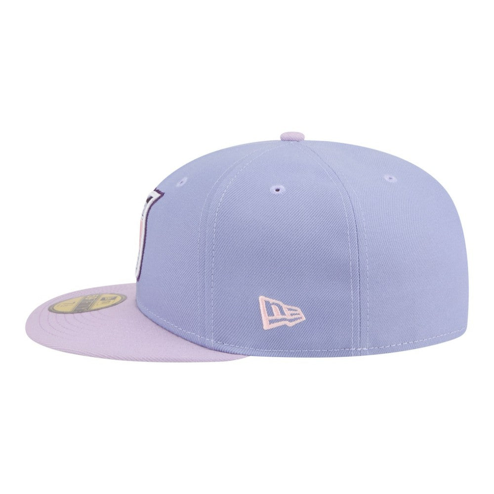 New York Rangers New Era Lavender Bloom 59FIFTY Fitted Hat - Light Purple/Purple | New Era Lifestyle